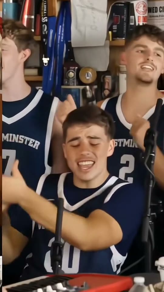 College Teammates, a 14-second Tiny Desk AI template